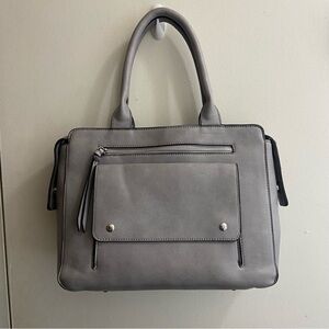Charming Charlie’s Double-Use Gray Handbag